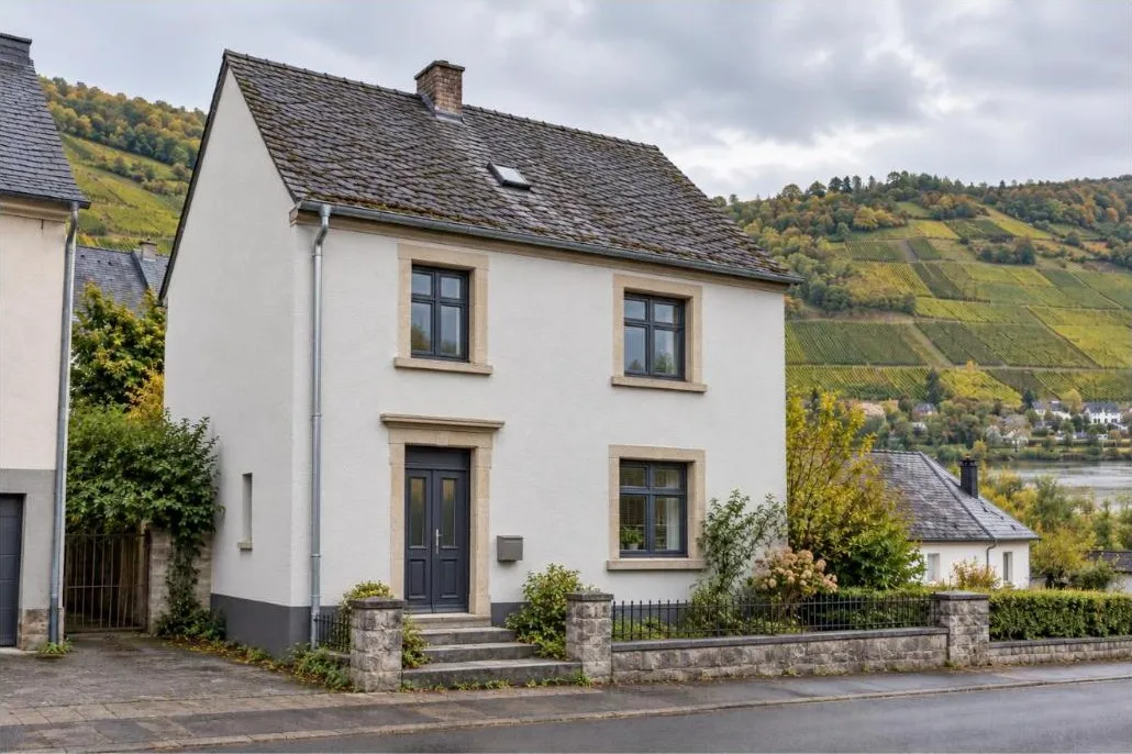 Ubau a Renovatioun vun engem Duerfhaus, Grevenmacher
